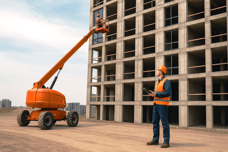 Дистанционное обучение машиниста подъемника вышки